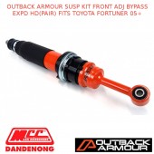 OUTBACK ARMOUR SUSP KIT FRONT ADJ BYPASS EXPD HD(PAIR) FITS TOYOTA FORTUNER 05+